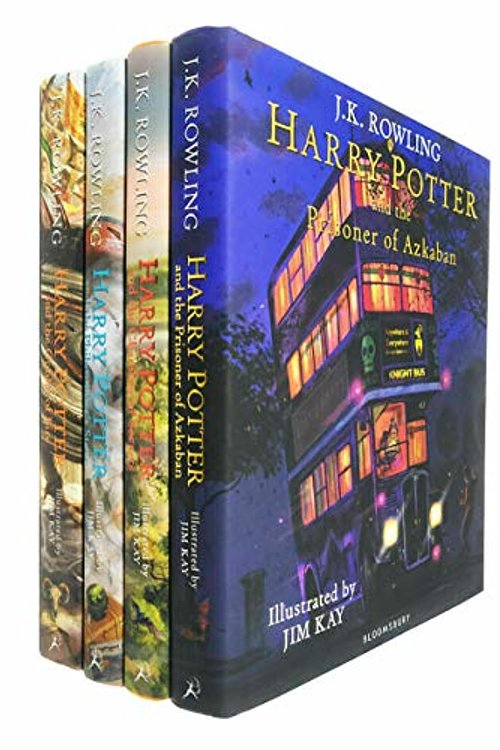 Cover Art for 9780678452486, Harry Potter The Illustrated 4 Books Collection Set By J K Rowling - The Philosophers Stone, The Chamber of Secrets, The Prisoner of Azkaban, The Goblet of Fire by J.k. Rowling