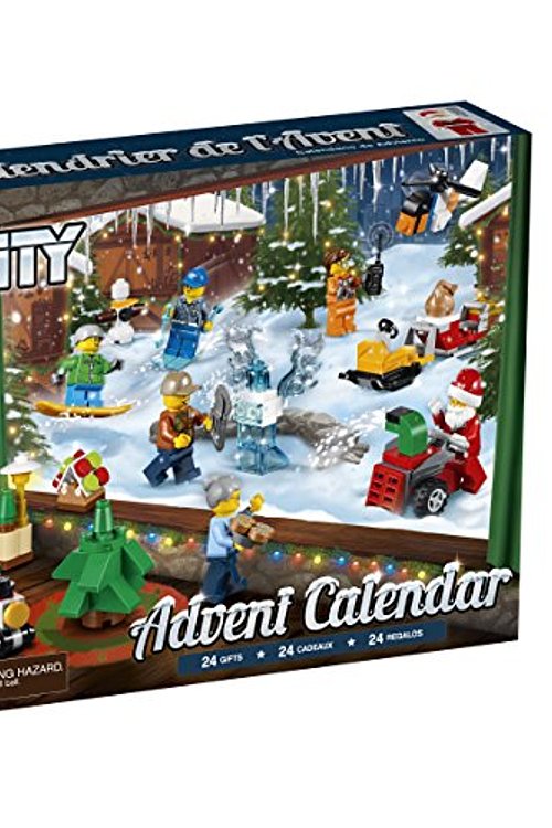 Cover Art for 0673419264334, City Advent Calendar Set 60155 by LEGO