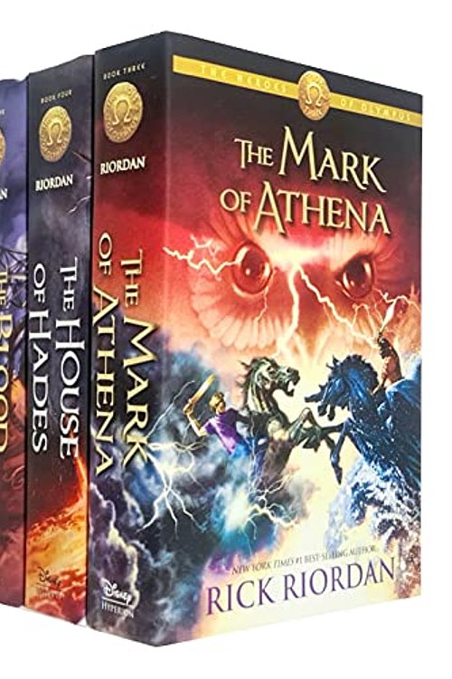Cover Art for 9789124124182, Heroes of Olympus Series 3 Books Collection Set By Rick Riordan (The Mark of Athena, The House of Hades, The Blood of Olympus) by Rick Riordan