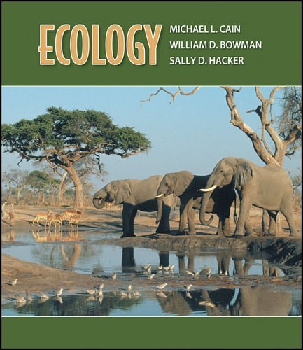 Cover Art for 9780878930838, Ecology by Michael L. Cain, William D. Bowman, Sally D. Hacker