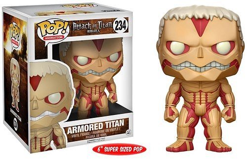 Cover Art for 0889698141956, FUNKO POP! Anime: Attack On Titan - Armored Titan 6 by FUNKO