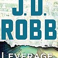 Cover Art for 9781978600508, Leverage in Death by J. D. Robb