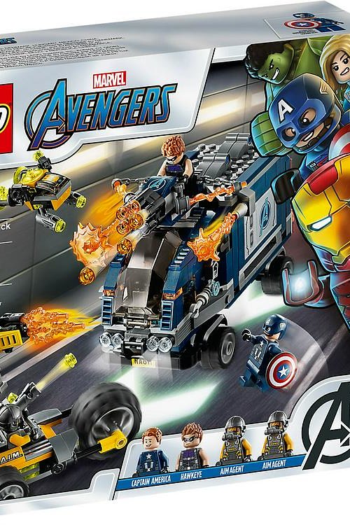 Cover Art for 5702016618051, Avengers Truck Take-down Set 76143 by LEGO