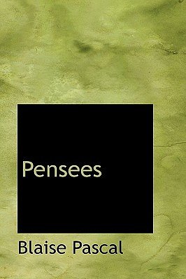 Cover Art for 9780559124389, Pensees by Blaise Pascal