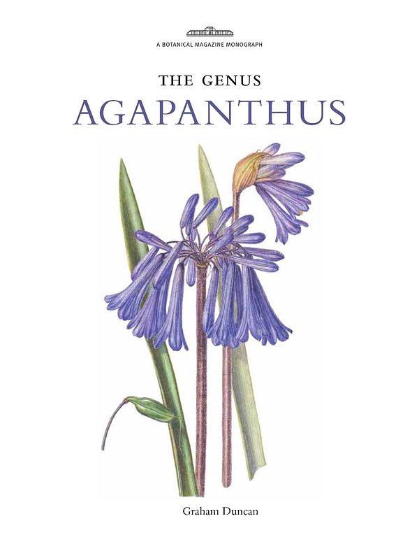 Cover Art for 9781842467237, The Genus Agapanthus by Graham Duncan