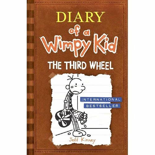 Cover Art for 9780141358086, Diary of a Wimpy Kid 7 : The Third Wheel by Jeff Kinney