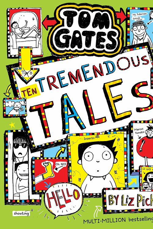 Cover Art for 9780702302527, Tom Gates 18: Ten Tremendous Tales (HB) by Liz Pichon