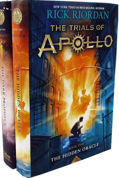 Cover Art for 9789526533957, Rick Riordan The Trials of Apollo Series Collection 2 Books Set (Deluxe Cover) by Rick Riordan