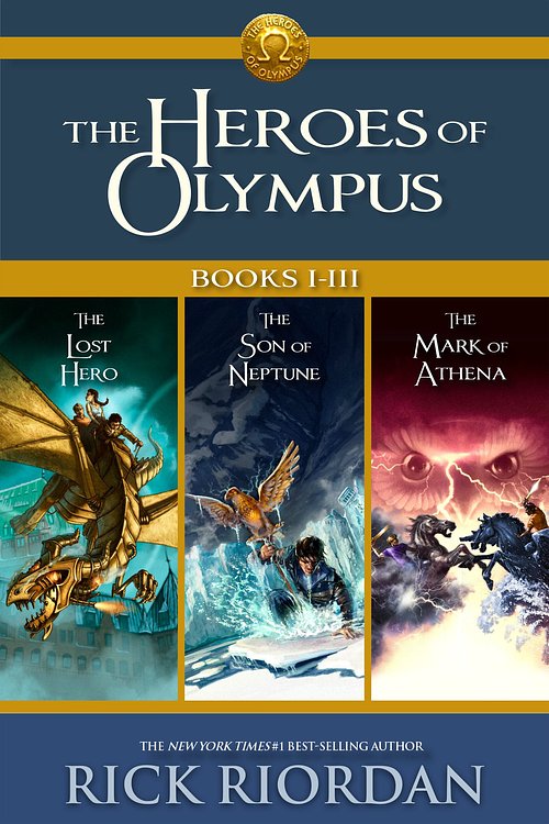 Cover Art for 9781484727225, Heroes of Olympus: Books I-III by Rick Riordan