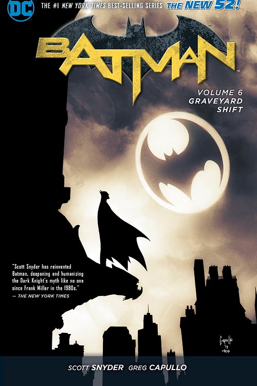 Cover Art for 9781401257538, Batman Vol. 6 Graveyard Shift (The New 52) by Scott Snyder