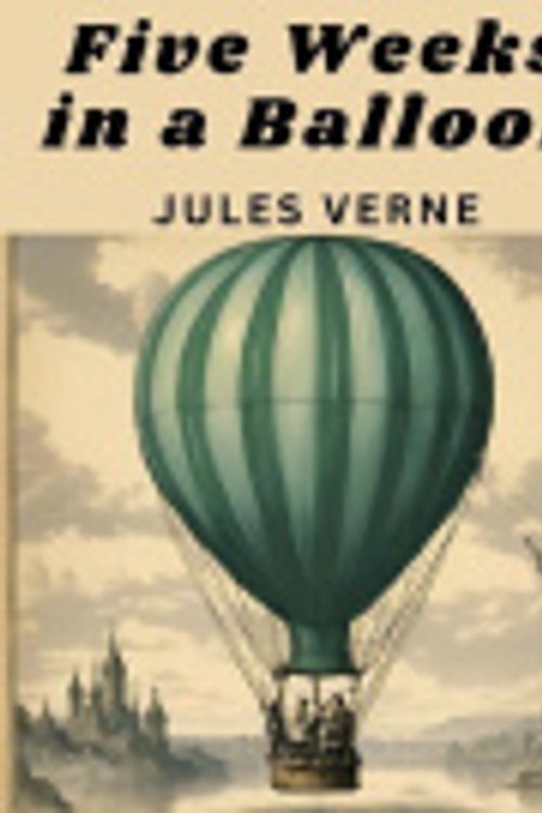 Cover Art for 9781836572848, Five Weeks in a Balloon: A Journey of Discovery by Three Englishmen in Africa by Jules Verne