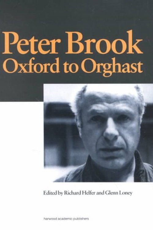 Cover Art for 9789057022081, Peter Brook by R. Helfer