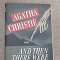 Cover Art for 9781444802955, And Then There Were None by Agatha Christie