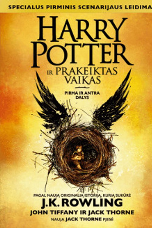 Cover Art for 9786090126349, Haris Poteris ir prakeiktas vaikas. Pirma ir antra dalys by J.K. Rowling