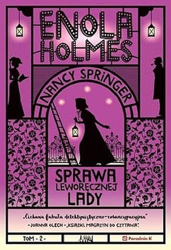 Cover Art for 9788366005976, Enola Holmes Sprawa leworęcznej lady by Nancy Springer