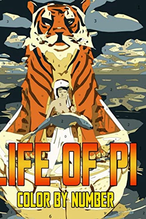 Cover Art for 9798696300870, Life of Pi Color by Number: Adventure Drama Film Based on Yann Martel's 2001 Novel Illustration Color Number Book for Fans Adults Stress Relief Gift by Chris Edwards