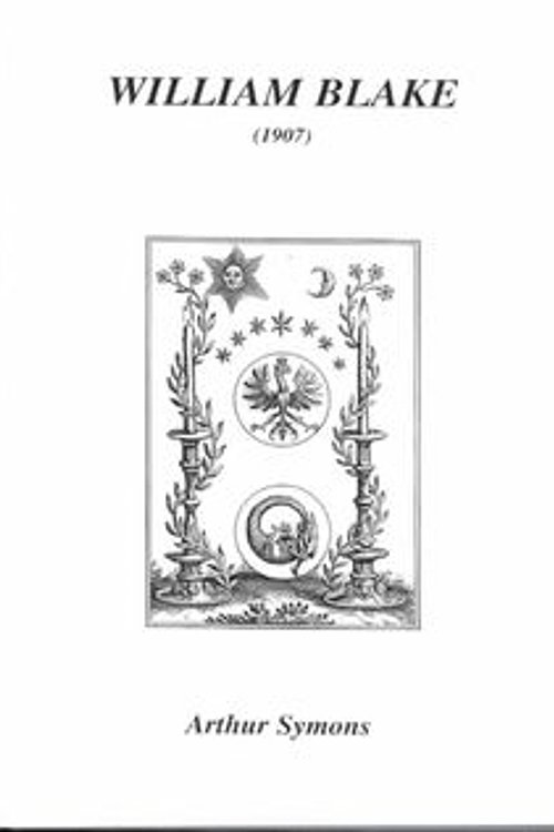 Cover Art for 9781564595614, William Blake by Arthur Symons