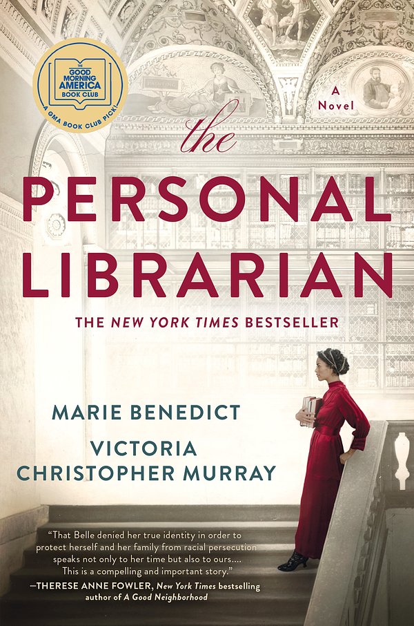 Cover Art for 9780593101537, The Personal Librarian by Marie Benedict, Victoria Christopher Murray