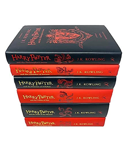 Cover Art for 9789124130909, Harry Potter House Gryffindor Edition Series 6 Books Collection Set By J.K. Rowling (Philosopher's Stone, Chamber of Secrets,Prisoner of Azkaban,Goblet of Fire,Order of the Phoenix,Half-Blood Prince) by J.K. Rowling