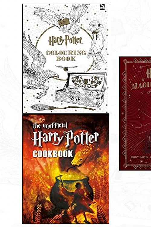 Cover Art for 9789123687558, Harry potter magical places from the films [hardcover] colouring book and unofficial harry potter 3 books collection set by Jody Revenson, Warner Brothers, Cooknation