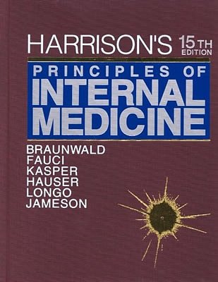 Cover Art for 9780071391009, Harrison's Principles of Internal Medicine  Textbook & CD-ROM by Eugene Braunwald, Anthony S. Fauci, Dennis L. Kasper, Stephen L. Hauser, Dan L. Longo, Larry Jameson, J.