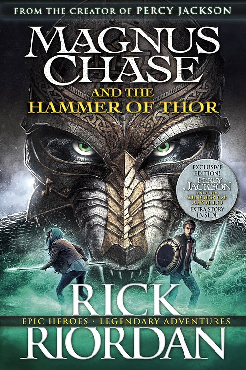 Cover Art for 9780141342559, The Hammer of Thor by Rick Riordan