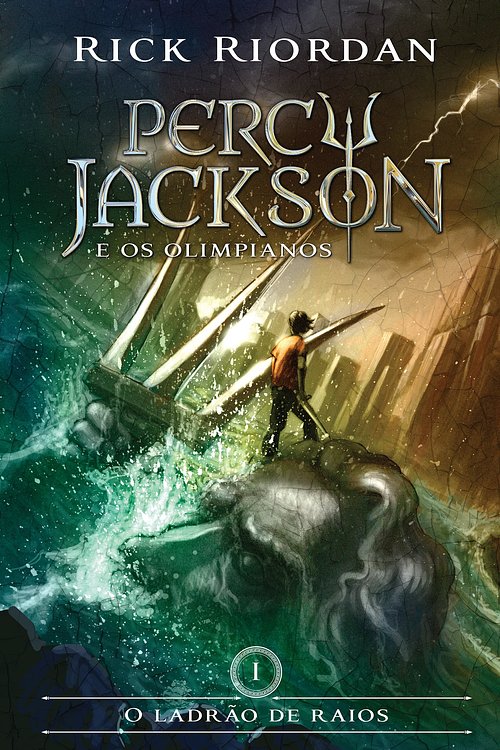 Cover Art for 9788580570151, O ladrão de raios by Rick Riordan
