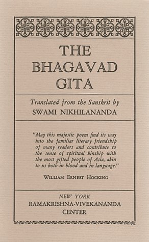 Cover Art for 9780911206104, Bhagavad-gita by Swami Nikhilananda