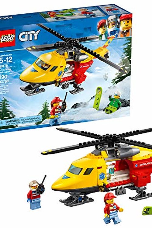 Cover Art for 0673419279796, Ambulance Helicopter Set 60179 by LEGO