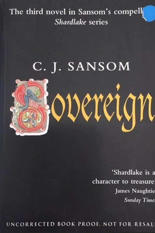 Cover Art for 9781405050487, Sovereign by C. J. Sansom