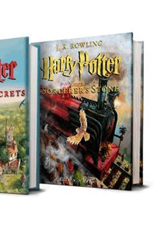 Cover Art for 9781338188264, Harry Potter Illustrated Edition Pack (Books 1 and 2) by J.k. Rowling