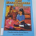 Cover Art for 9780606031585, Claudia and the Great Search (Baby-Sitters Club) by Ann M. Martin