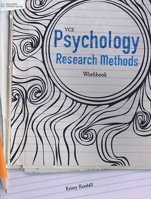 Cover Art for 9780170214100, VCE Psychology Research Methods Workbook by Kristy Kendall