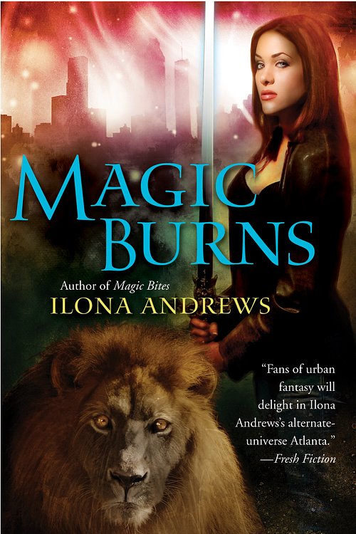 Cover Art for 9781101128572, Magic Burns by Ilona Andrews