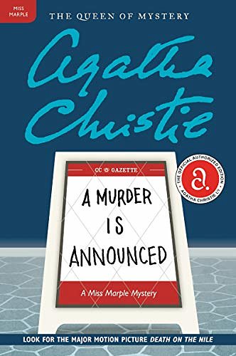 Cover Art for B000FC12YG, A Murder is Announced by Agatha Christie