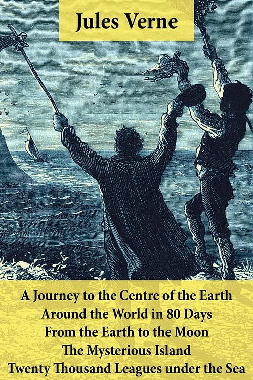 Cover Art for 9788026804734, A Journey to the Centre of the Earth, Around the World in 80 Days, From the Earth to the Moon, The Mysterious Island & Twenty Thousand Leagues under the Sea by Jules Verne