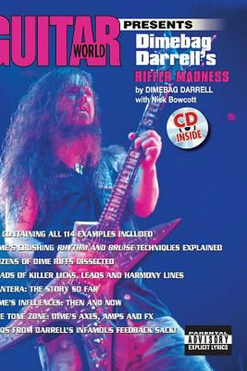Cover Art for 9780769291017, Guitar World Presents Dimebag Darrell's Riffer Madness by Dimebag Darrell