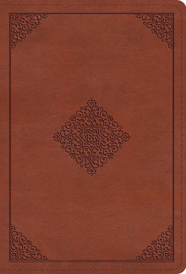 Cover Art for 9781433575877, ESV Large Print Compact Bible (Trutone, Terracotta, Ornament Design) by ESV Bibles By Crossway