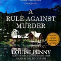 Cover Art for 9781433251290, A Rule Against Murder by Louise Penny