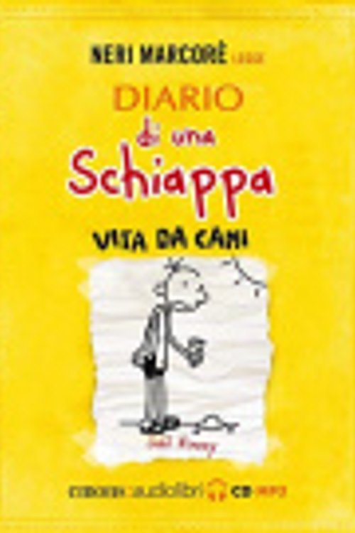 Cover Art for 9788869865008, Diario di una schiappa. Vita da cani letto da Neri Marcorè. Audiolibro. CD Audio formato MP3 by Jeff Kinney