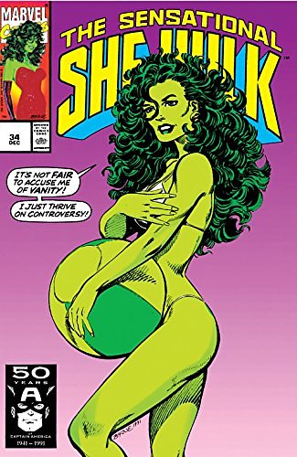 Cover Art for B01N0APM3Q, Sensational She-Hulk (1989-1994) #34 by John Byrne