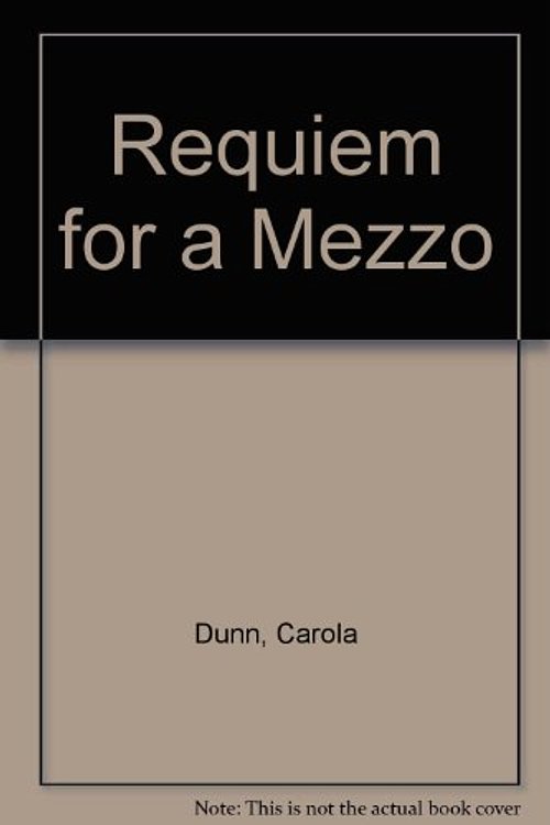 Cover Art for 9780750531498, Requiem for a Mezzo by Carola Dunn