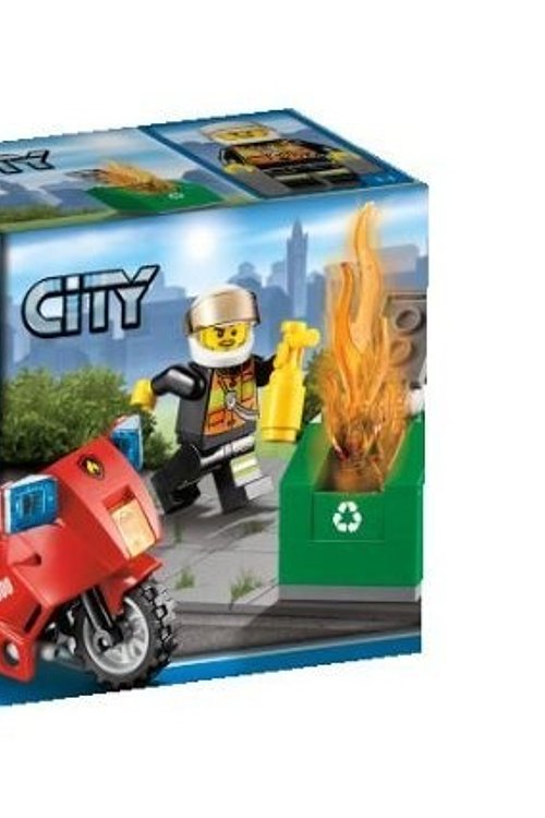 Cover Art for 0673419187954, Fire Motorcycle Set 60000 by LEGO