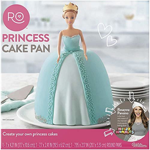 Cover Art for 0070896572073, Rosanna PANSINO by Wilton 3-Piece Princess Cake Pan Set by Wilton