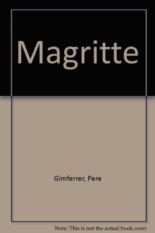 Cover Art for 9788434304987, Magritte by Pere Gimferrer