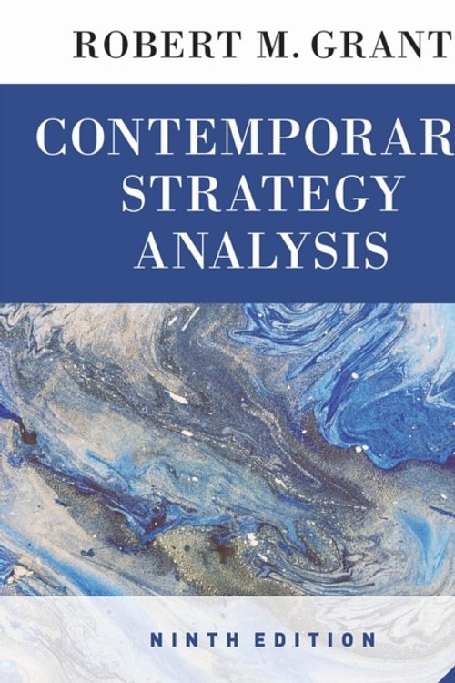 Cover Art for 9781119120834, Contemporary Strategy Analysis by Robert M. Grant