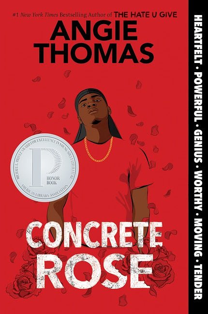 Cover Art for 9780062846723, Concrete Rose by Angie Thomas