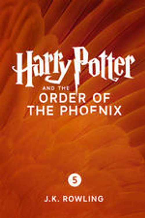 Cover Art for 9781781105818, Harry Potter and the Order of the Phoenix by J K Rowling