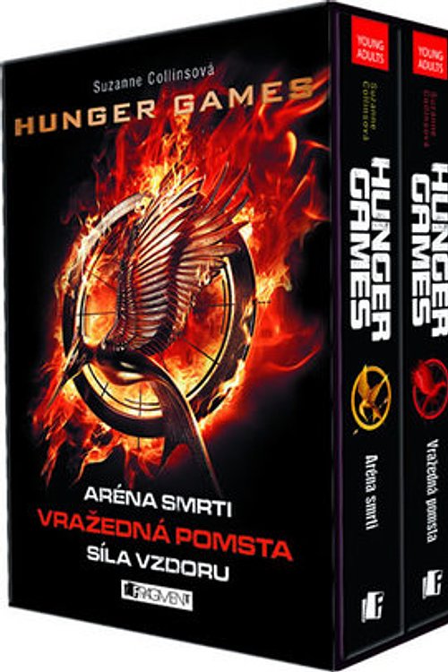 Cover Art for 9788025320464, Hunger games 1-3: Arena smrti, Vrazedna pomsta, Sila vzdoru by Suzanne Collins