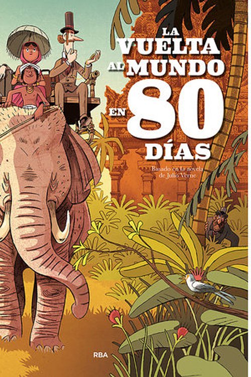 Cover Art for 9788427219205, La vuelta al mundo en 80 días / Around the World in Eighty Days by Julio Verne